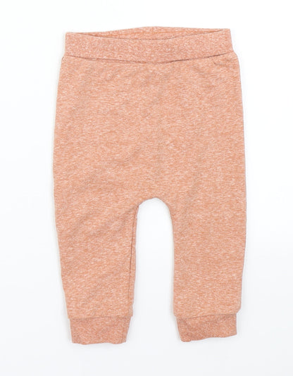 TU Baby Orange   Capri Trousers Size 9-12 Months
