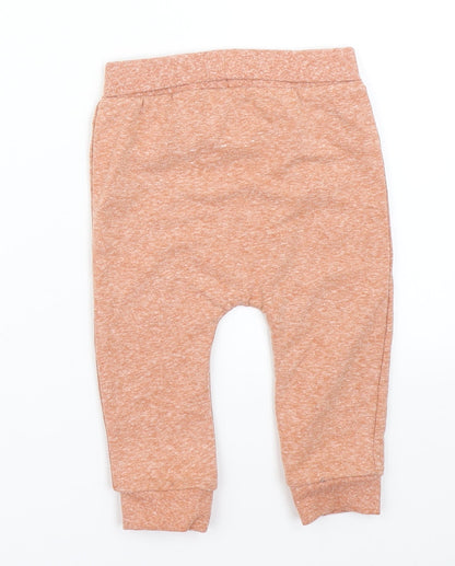 TU Baby Orange   Capri Trousers Size 9-12 Months