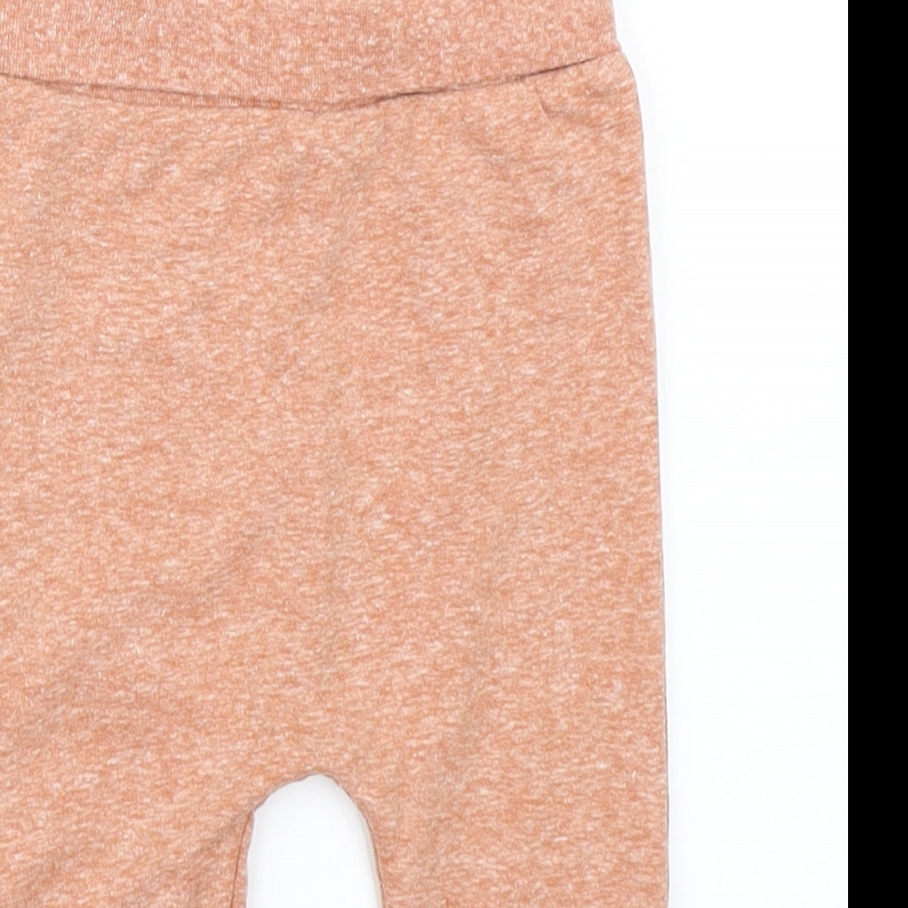TU Baby Orange   Capri Trousers Size 9-12 Months