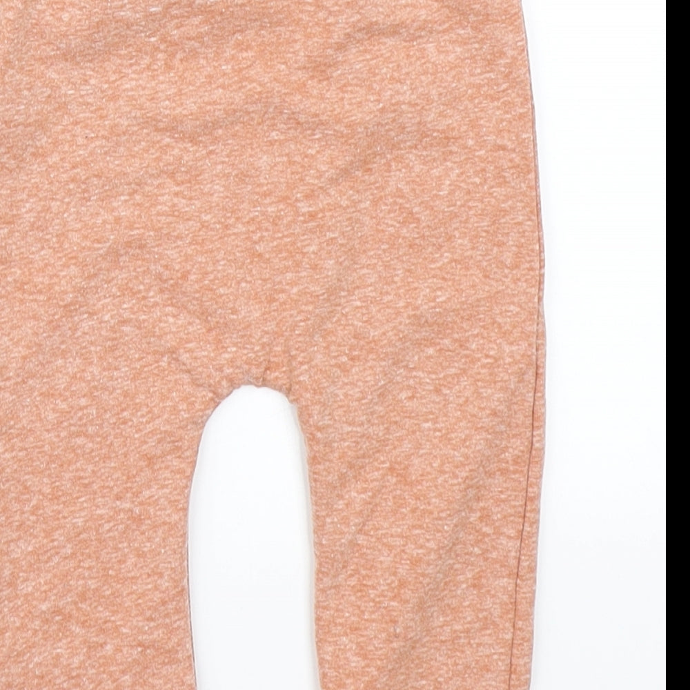 TU Baby Orange   Capri Trousers Size 9-12 Months