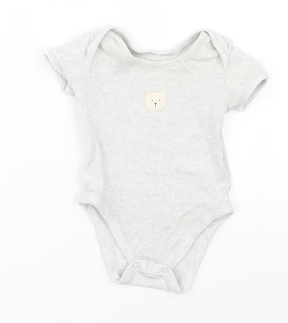 George Baby Grey   Romper One-Piece Size 6-9 Months  - Bear
