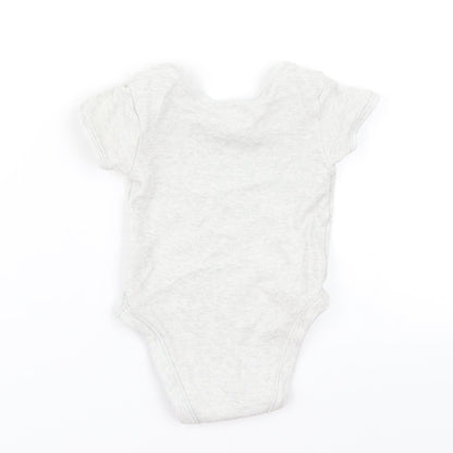 George Baby Grey   Romper One-Piece Size 6-9 Months  - Bear