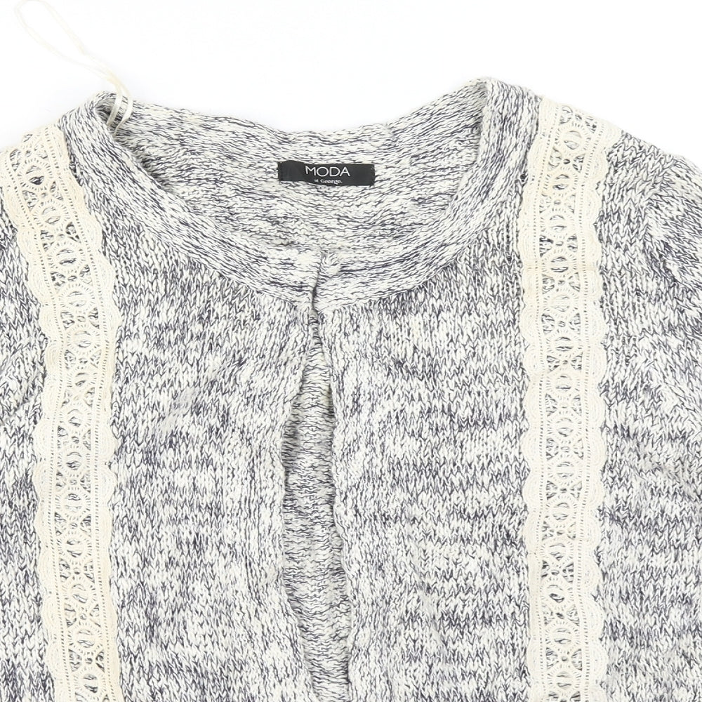 `George Womens Ivory   Shrug Jumper Size 18