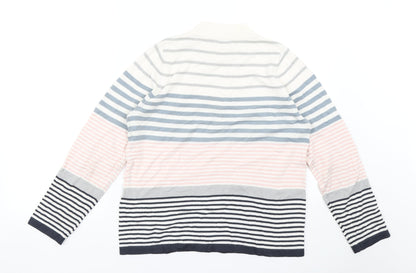 Womens UK Size 12 M&S White Pullover Jumper