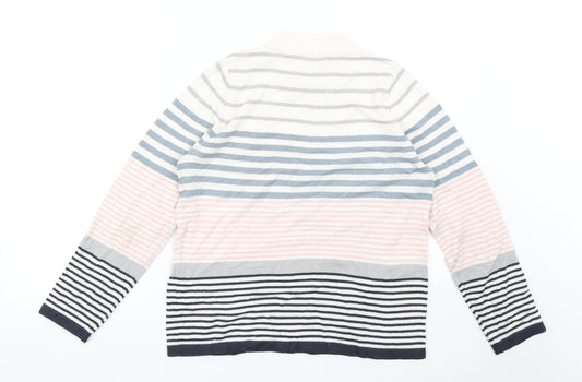Womens UK Size 12 M&S White Pullover Jumper