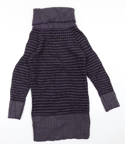 Preworn Womens Purple   Jumper Dress  Size S