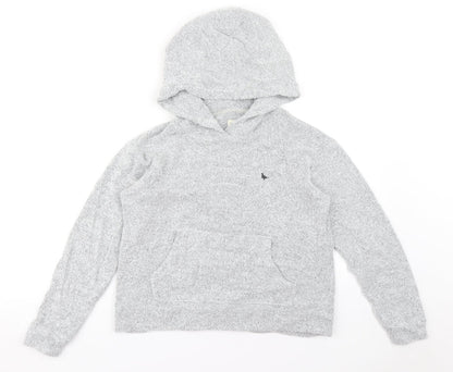 Womens UK Size 6 Jack Wills Grey Pullover Hoodie