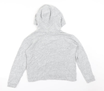 Womens UK Size 6 Jack Wills Grey Pullover Hoodie
