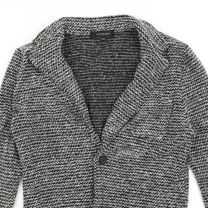 Womens UK Size 2XS River Island Grey Jacket