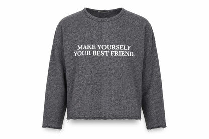 Womens UK Size L Zara Grey Pullover Jumper