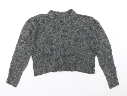 Womens UK Size 12 Atmosphere Grey Pullover Jumper