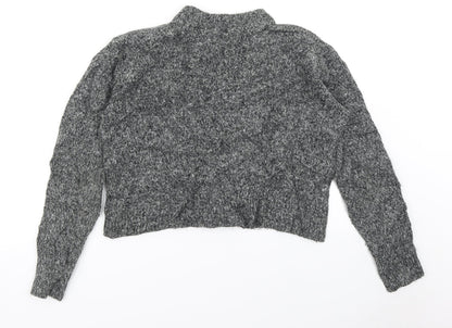 Womens UK Size 12 Atmosphere Grey Pullover Jumper