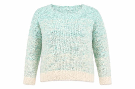 Front view of @Republic women’s blue jumper, size XS
