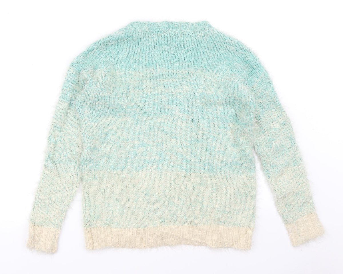 Back view of @Republic women’s blue jumper, size XS