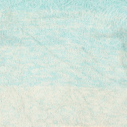 Brand and care label for @Republic women’s blue jumper, size XS