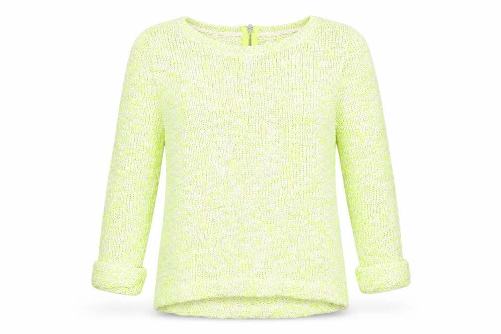 Womens UK Size 6 Miss Selfridge Yellow Pullover Jumper