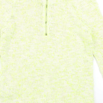 Womens UK Size 6 Miss Selfridge Yellow Pullover Jumper