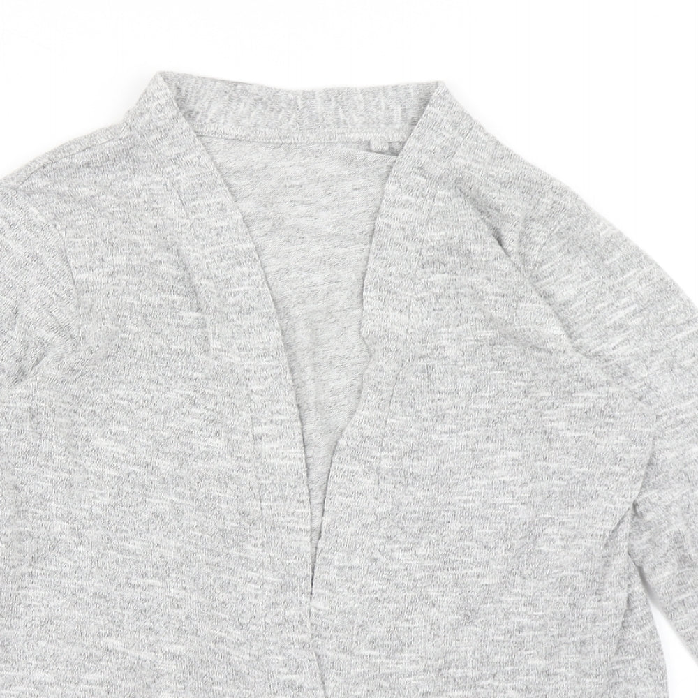 Here & There Girls Grey   Shrug Jumper Size 13-14 Years