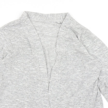Here & There Girls Grey   Shrug Jumper Size 13-14 Years