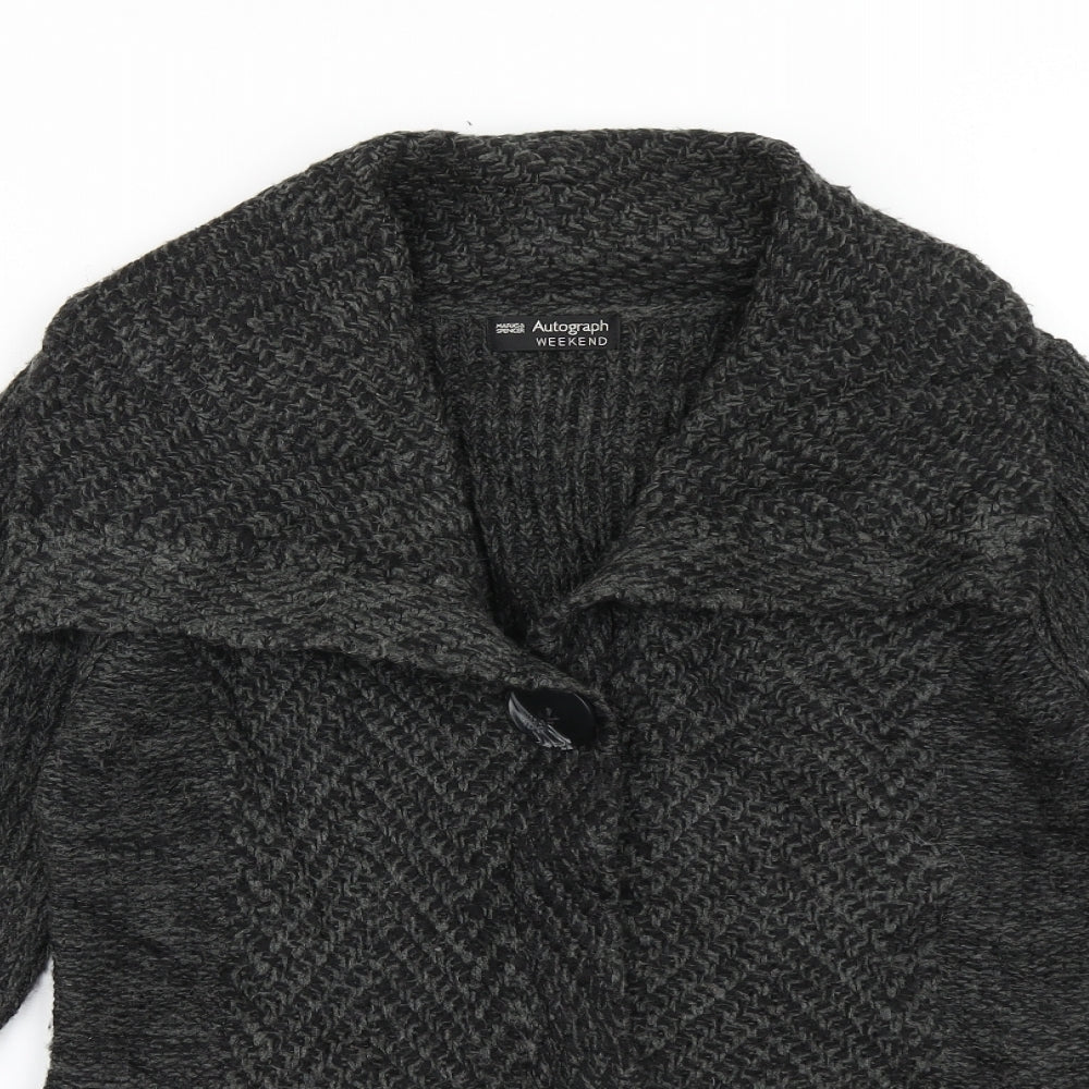 Autograph Womens Grey   Cape Jumper Size 12