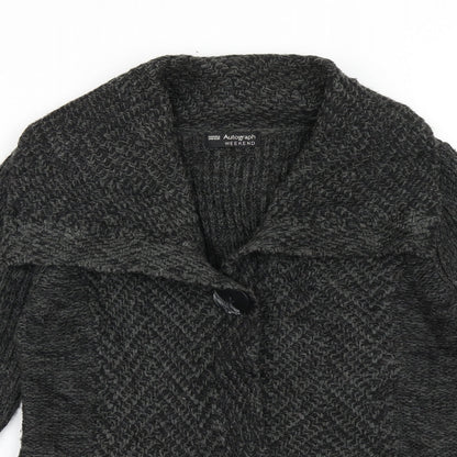 Autograph Womens Grey   Cape Jumper Size 12