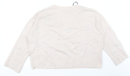 Womens UK Size M H&M Pink Pullover Jumper