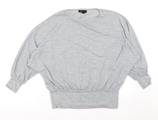 Womens UK Size M New Look Grey Pullover Jumper