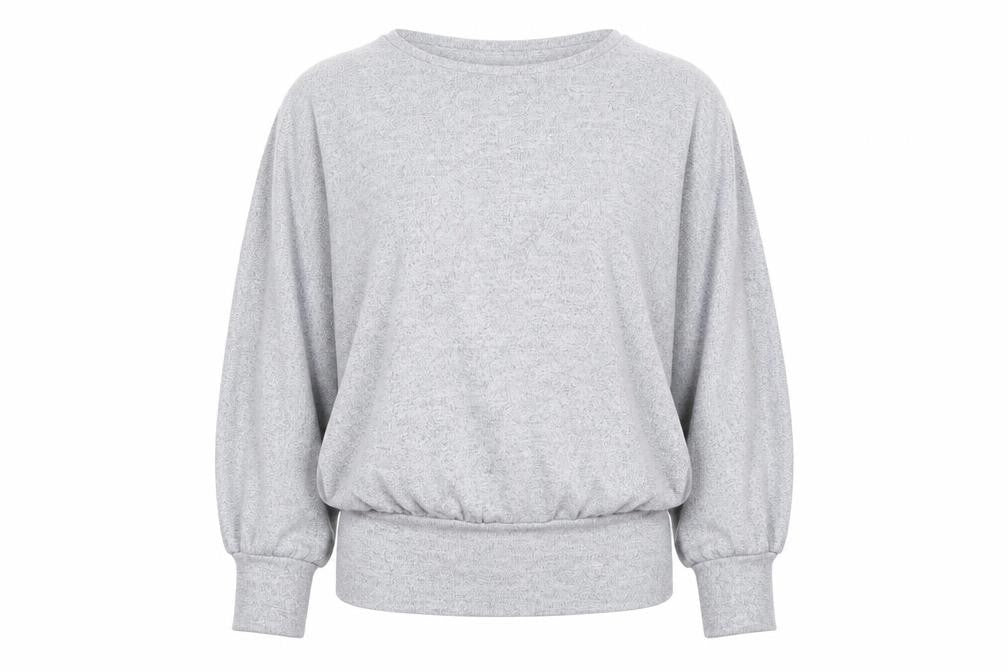 Womens UK Size M New Look Grey Pullover Jumper
