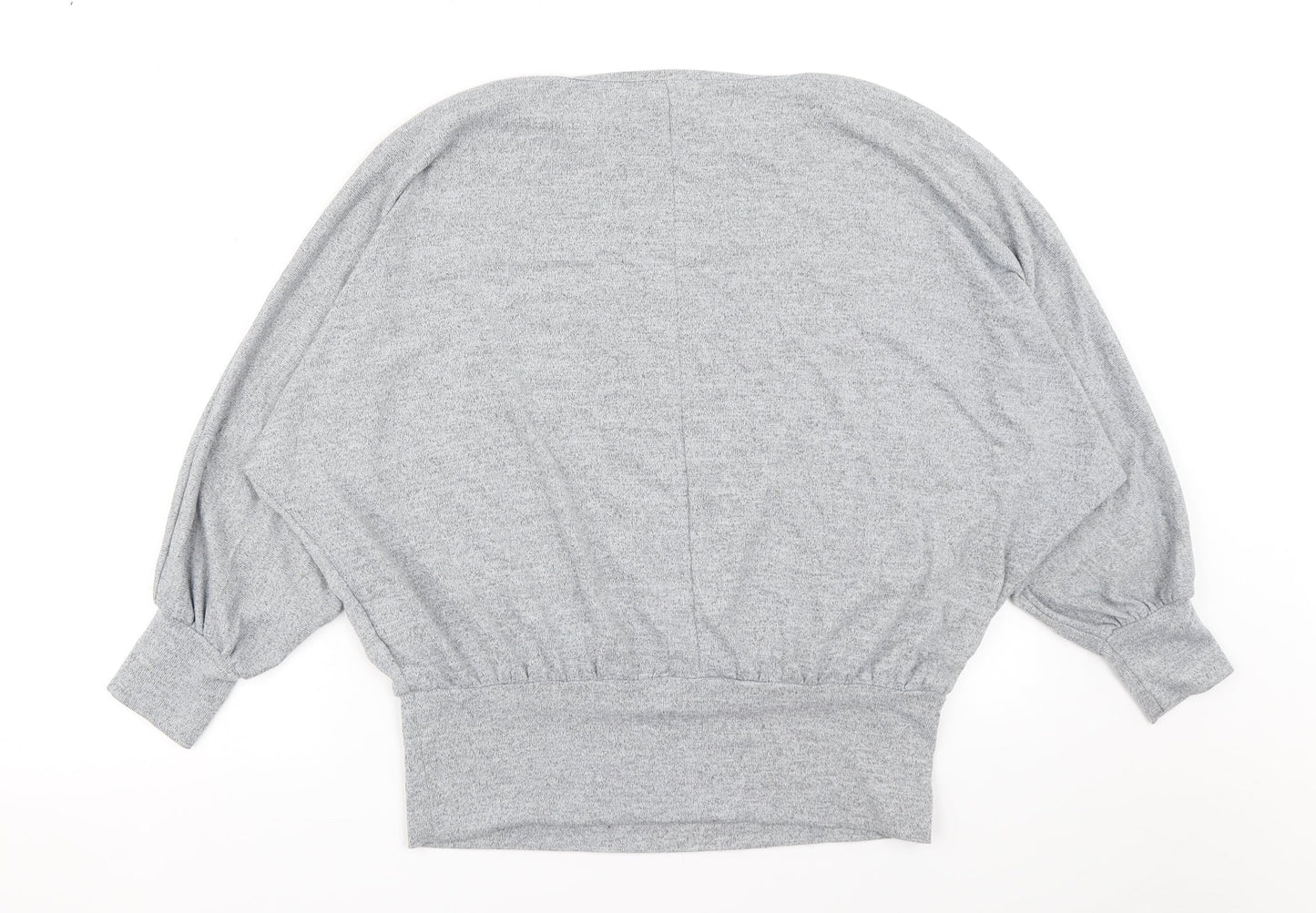 Womens UK Size M New Look Grey Pullover Jumper
