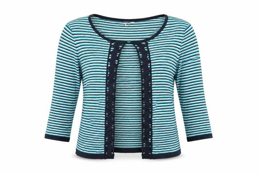 Womens UK Size L Precis Blue Shrug Jumper
