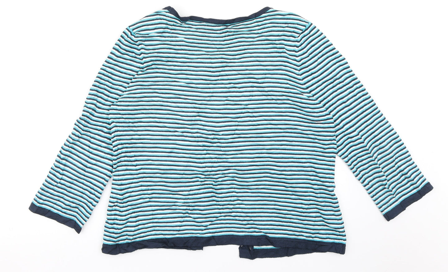 Womens UK Size L Precis Blue Shrug Jumper