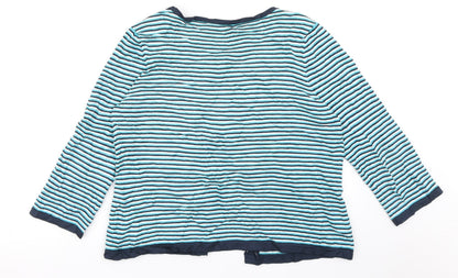 Womens UK Size L Precis Blue Shrug Jumper