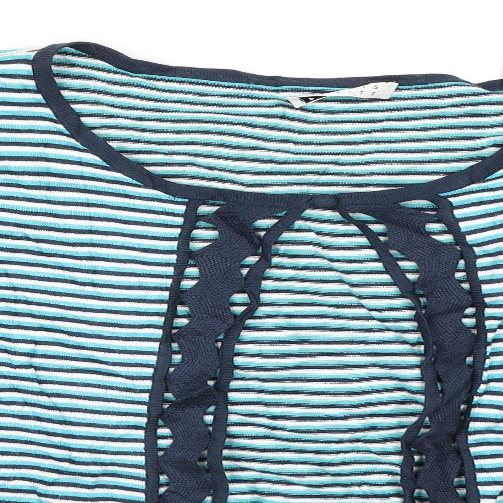 Womens UK Size L Precis Blue Shrug Jumper