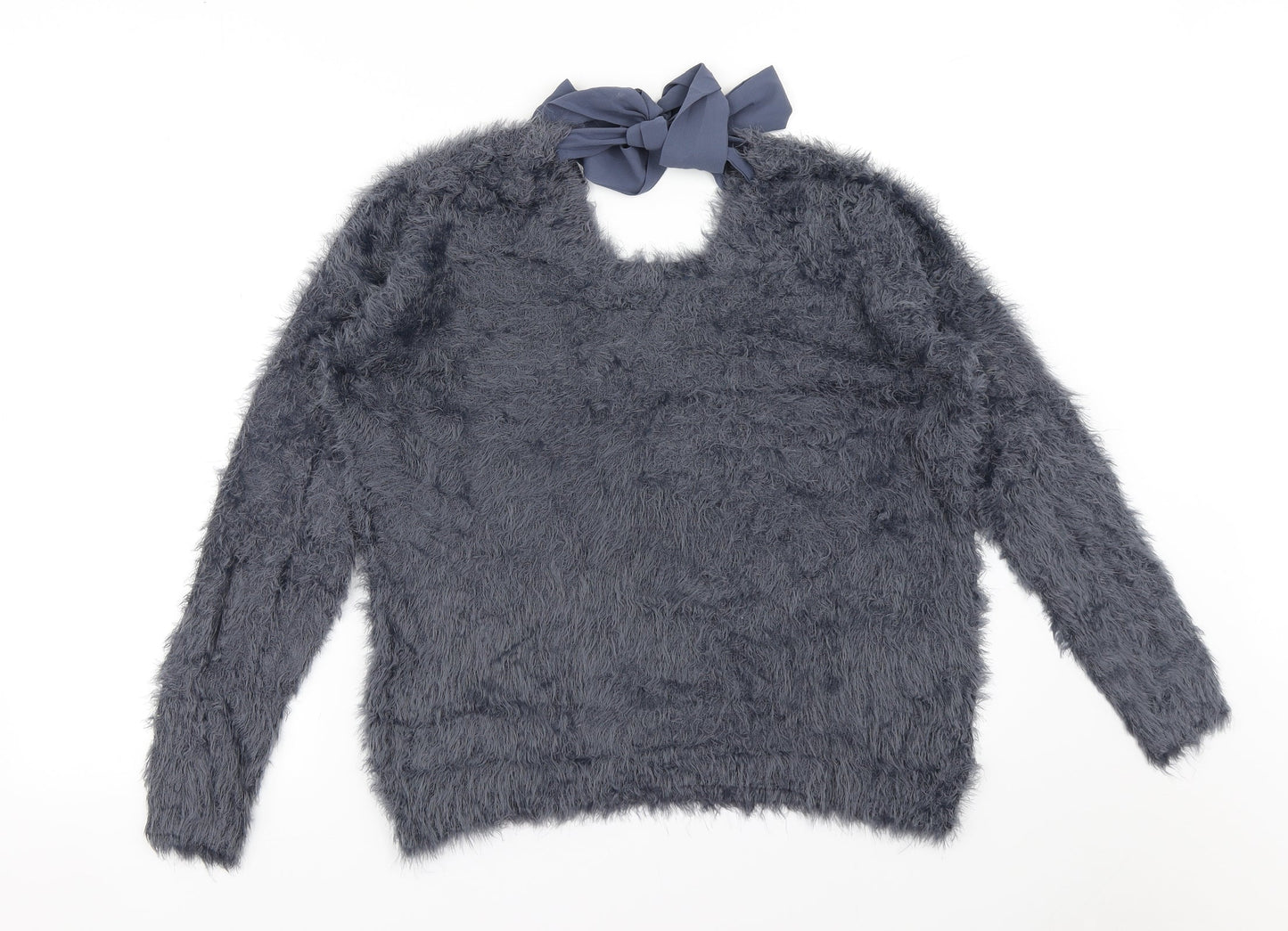 Womens UK Size 10 La Redoute Blue Pullover Jumper