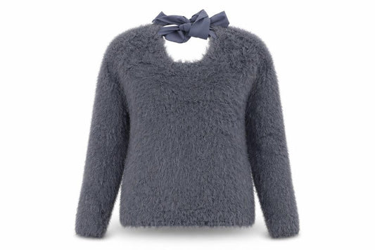Womens UK Size 10 La Redoute Blue Pullover Jumper