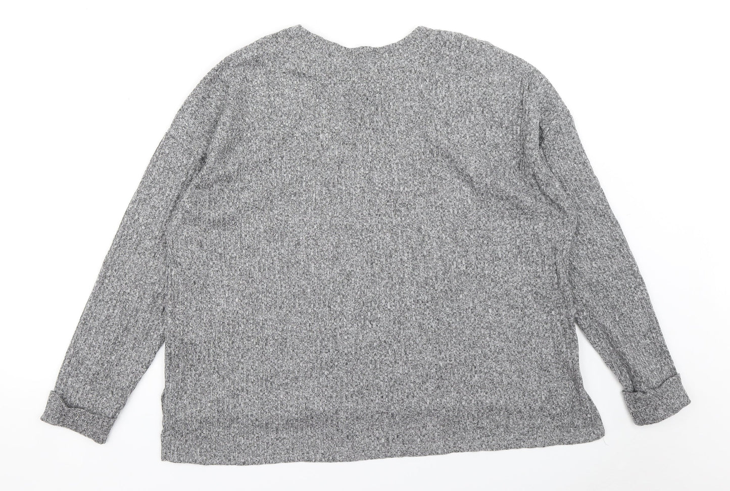 Primark Womens Grey   Pullover Jumper Size L