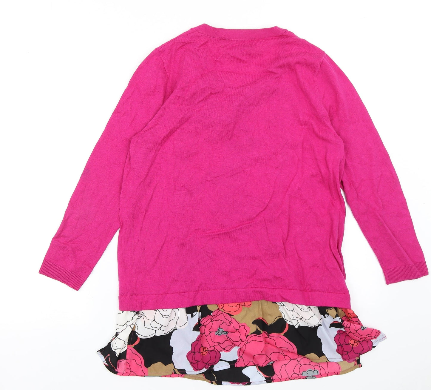 Womens UK Size 12 NEXT Pink Pullover Jumper
