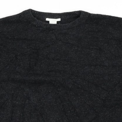H&M Womens Black   Pullover Jumper Size S
