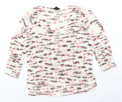 Womens UK Size L H&M Ivory Pullover Jumper