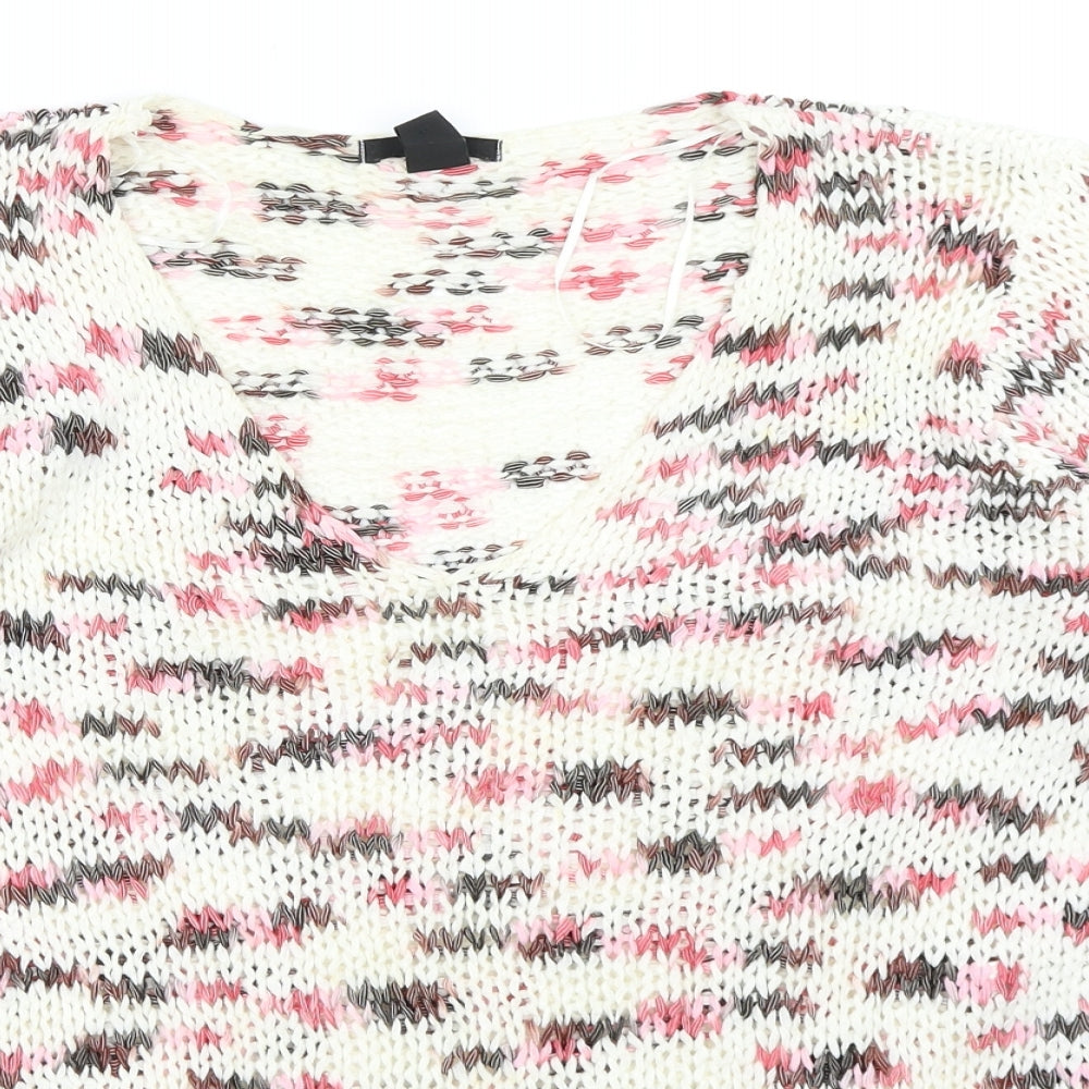 Womens UK Size L H&M Ivory Pullover Jumper