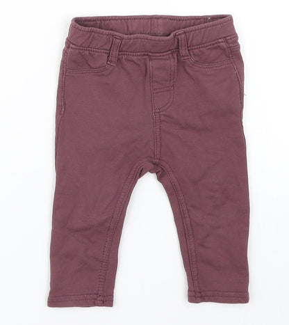 H&M Baby Purple   Jogger Trousers Size 6-9 Months