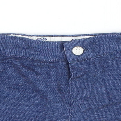 May Baby Blue   Capri Leggings Size Newborn