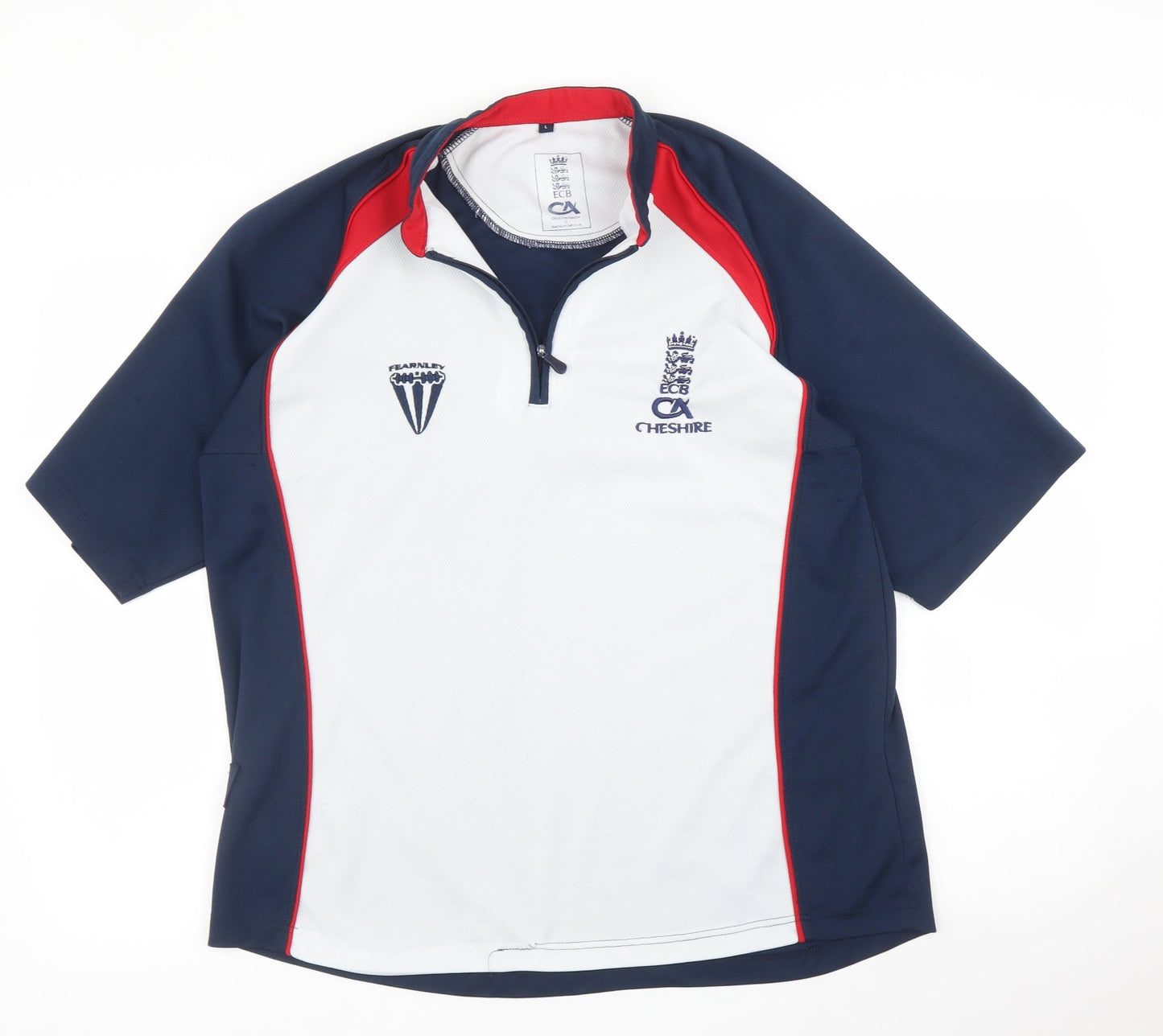 Fearnley Womens Blue   Basic T-Shirt Size L  - Cheshire FC
