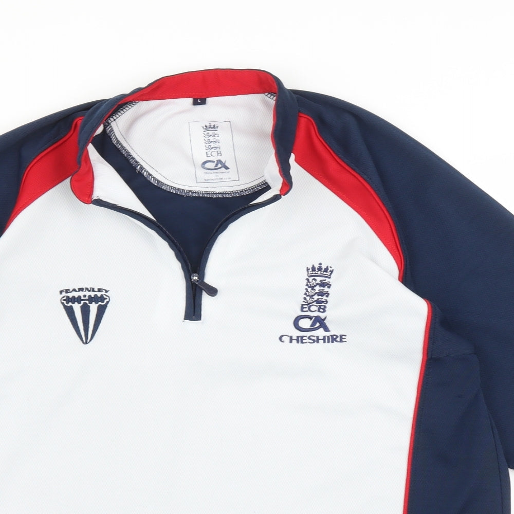 Fearnley Womens Blue   Basic T-Shirt Size L  - Cheshire FC
