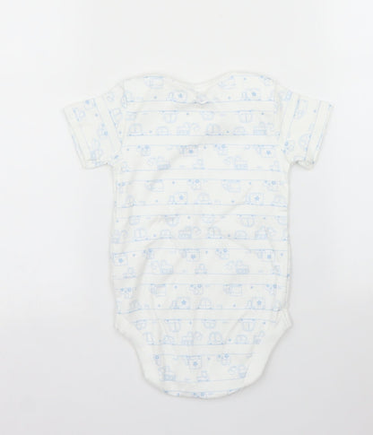 TU Baby White   Babygrow One-Piece Size 12 Months