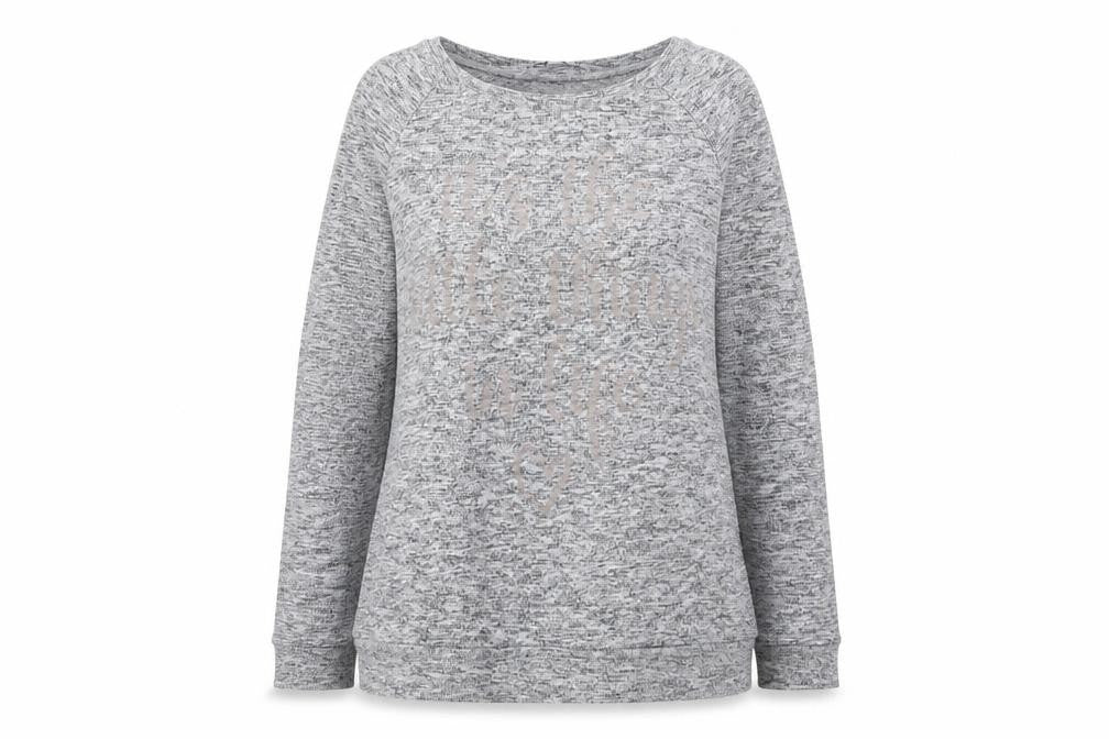 Womens UK Size 18 Papaya Grey Pullover Jumper