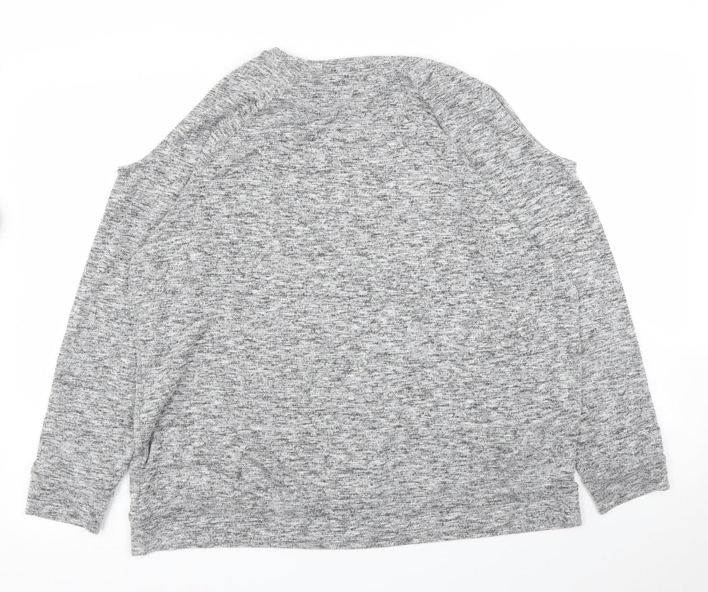 Womens UK Size 18 Papaya Grey Pullover Jumper