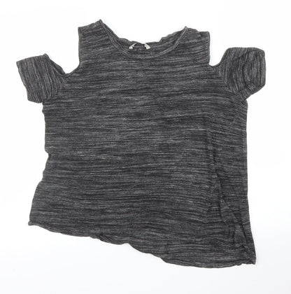 TU Womens Grey   Basic Blouse Size 14