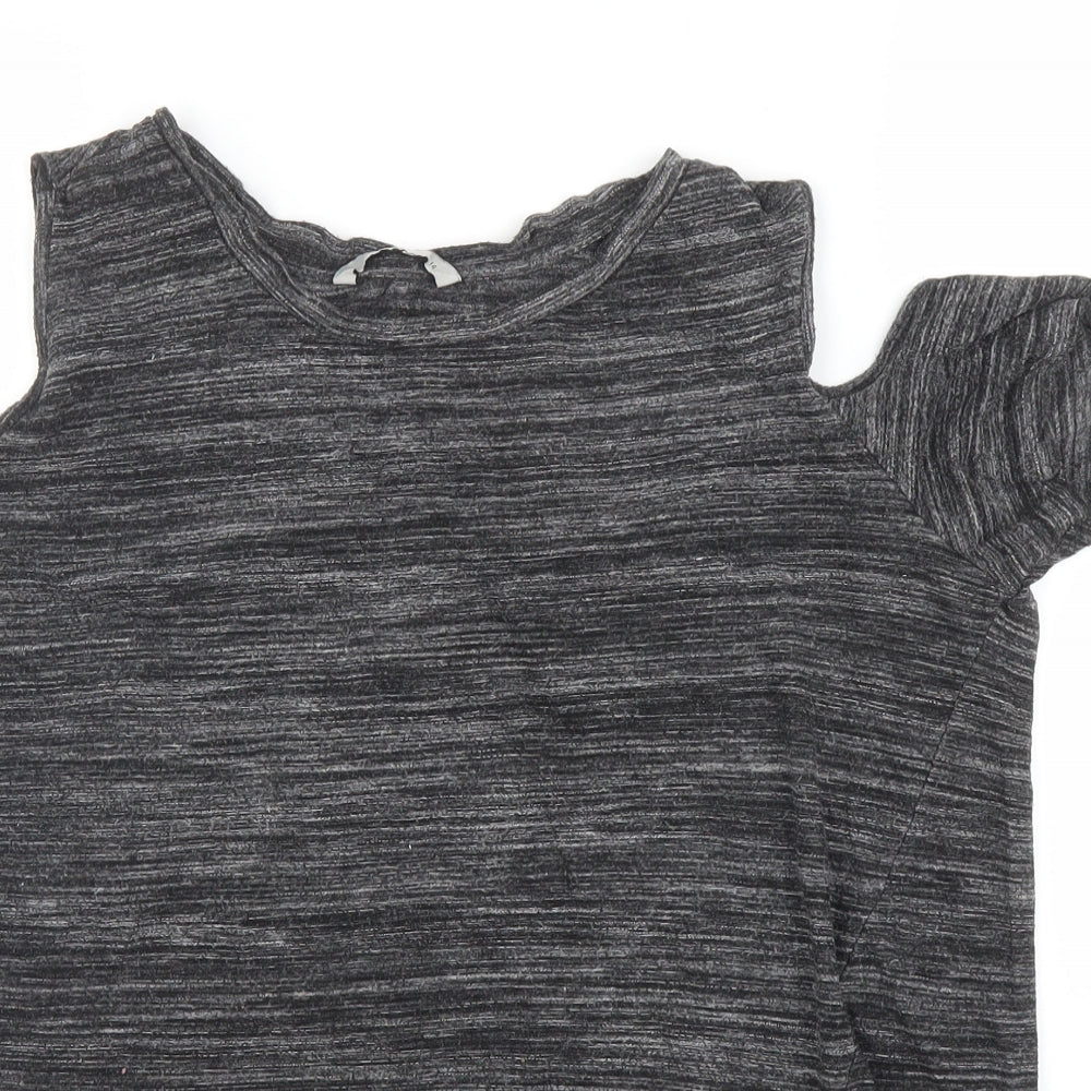 TU Womens Grey   Basic Blouse Size 14