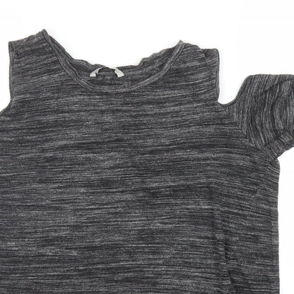 TU Womens Grey   Basic Blouse Size 14